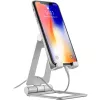 Universal-Smartphone-/Tablet-Halterung InLine 55729A für Geräte bis zu 10 Zoll, verstellbare Klemmung, für Schreibtisch/Montage