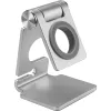 Holder InLine Aluminium Halterung für die Apple Watch Silber