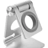 Holder InLine Aluminium Halterung für die Apple Watch Silber