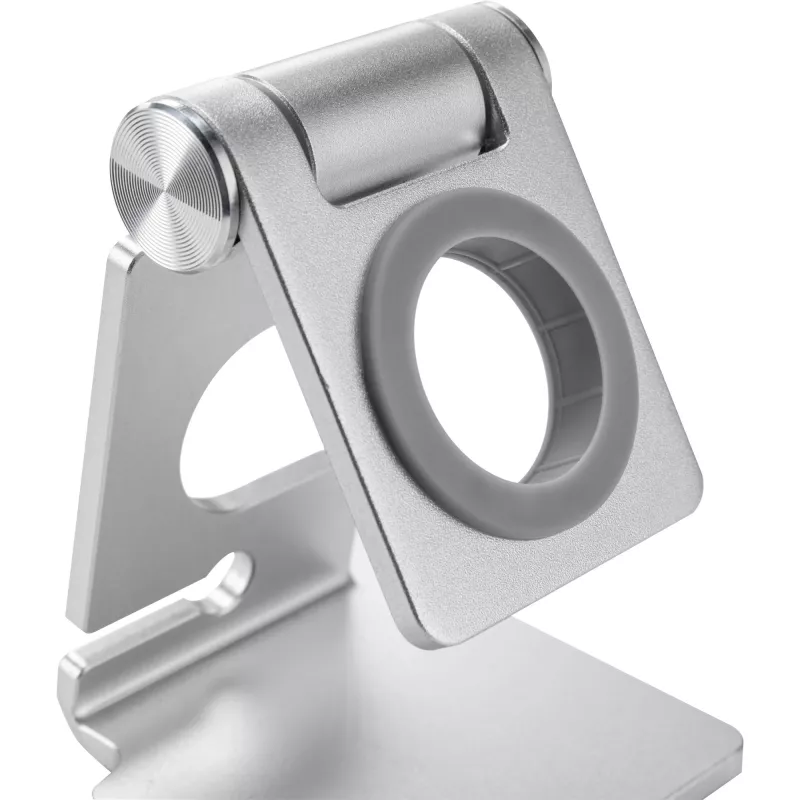 Holder InLine Aluminium Halterung für die Apple Watch Silber