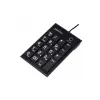 InLine 57161E Tastatur Universal USB Nein Schwarz