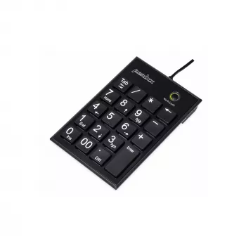 InLine 57161E Tastatur Universal USB Nein Schwarz