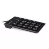 InLine 57161E Tastatur Universal USB Nein Schwarz