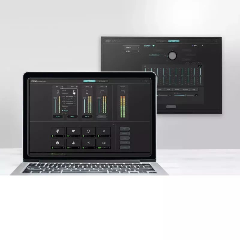 Audio Mixer ATEN MicLIVE 6-CH 6 Kanäle 24 Bit 96 kHz