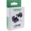 Staubschutzabdeckungen für USB-A-Buchse InLine 59948A schwarz 50 Stück