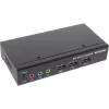 InLine DVI USB KVM Extender over TP Kabel with Audio up to 50m