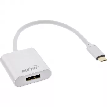 USB Display-Adapter InLine 64102S USB-C auf DisplayPort 4K 60Hz
