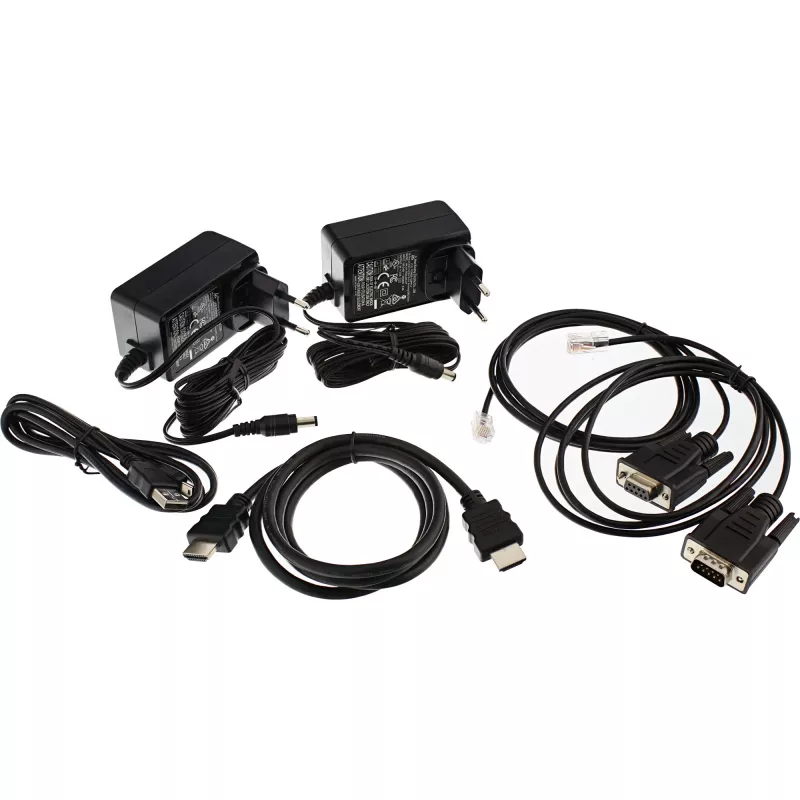 KVM-Extender InLine 64601 4K HDMI USB over IP bis zu 100 m