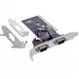 InLine PCI Multi I/O Controller Card 2 DB9 Serial Ports