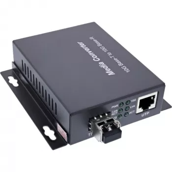 InLine 66659E Netzwerk-Medienkonverter 10000 Mbit/s 850 nm Multi-mode Schwarz