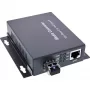 InLine 66659F Netzwerk-Medienkonverter 10000 Mbit/s 1310 nm Einmodig Schwarz