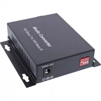 InLine 66659F Netzwerk-Medienkonverter 10000 Mbit/s 1310 nm Einmodig Schwarz