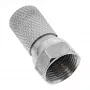 InLine F-Stecker männlich für Koaxialkabel mit Kabelmantel 7,5 mm