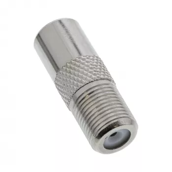 Koaxialadapter IEC Stecker Antenne auf F-Buchse InLine 69915D