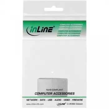 InLine Cat.5e Patchkabel-Kupplung 2x RJ45 Buchse geschirmt gerade