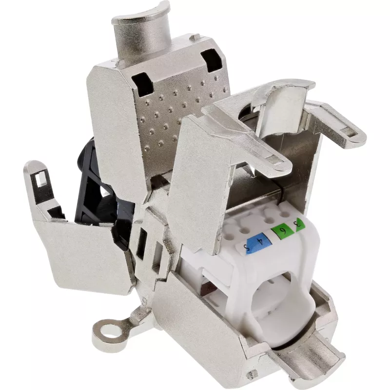 InLine , Kabelverbinder, Cat.6A, LSA, geschirmt