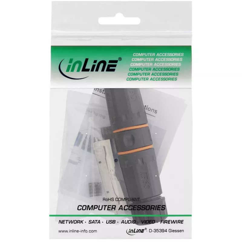 InLine Outdoor Connector Cat.6A wasserdicht IP68 69992W