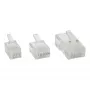 InLine Modular-Stecker 6P4C RJ11 zum Crimpen auf Rundkabel, 10 St.