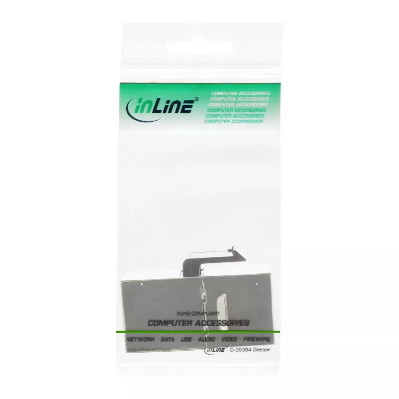 InLine RJ45 Modul Buchse zu Buchse SNAP-In Cat.6 STP 74206M