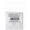 InLine Rahmen-Set für 1x RJ45 Bu/LSA-Einsatz, Keystone SNAP-In, weiß RAL9010