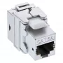 InLine Premium RJ45 Keystone Jack Snap-In-Modul Cat.6a, mit Staubschutzabdeckung