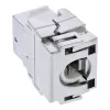 InLine Premium RJ45 Keystone Jack Snap-In-Modul Cat.6a, mit Staubschutzabdeckung
