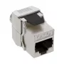 RJ45 Keystone Jack Snap-In Modul InLine 76202F Cat.6a