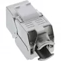 InLine RJ45 Keystone Jack Snap-In Modul Cat.8.1 Flach Metallisch 1 St.