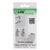 InLine Keystone RJ45 Jack schlank, SNAP-In, Cat.6A, integrierter Kabelbinder