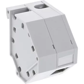 InLine Keystone SNAP-In Glasfaser-Keystone-Modulhalter, 1-Port für Hutschiene