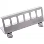 InLine 76203G Metall Keystone Snap-In Hutschienen-Montagehalterung, 6-Port