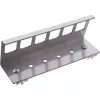 InLine 76203G Metall Keystone Snap-In Hutschienen-Montagehalterung, 6-Port