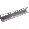 InLine 76203I Metal Keystone Schnappbefestigung für DIN-Schiene, 12-Port