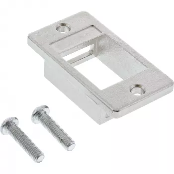 InLine Keystone SNAP-In Modulhalter, einzeln, Metall, für flache Oberflächen