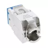 InLine Keystone RJ45-Buchse, geschirmt, Cat.6A, blau 8er-Pack