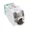 InLine Keystone RJ45-Buchse, geschirmt, Cat.6A, grün 8er-Pack