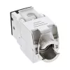InLine Keystone RJ45-Buchse, geschirmt, Cat.6A, schwarz, 8er-Pack