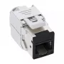 InLine Keystone RJ45-Buchse, geschirmt, Cat.6A, schwarz, 8er-Pack