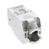 InLine Keystone RJ45-Buchse, geschirmt, Cat.6A, weiß, 8er-Pack