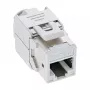 InLine Keystone RJ45-Buchse, geschirmt, Cat.6A, weiß, 8er-Pack