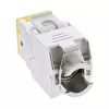 InLine Keystone RJ45-Buchse, geschirmt, Cat.6A, gelb, 8er-Pack