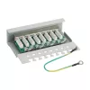 InLine Patch Panel Cat.6 8 Port für Desktop grau RAL7035
