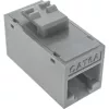 InLine Keystone RJ45-Buchse, ungeschirmt, Cat.6A, 8er-Pack, grau
