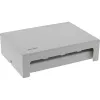 InLine Desktop-Konsolidierungspunkt-Box 8x Keystone RJ45, Metall, RAL7035