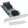 InLine Schnittstellenkarte, 8x SATA 6Gb/s Controller, PCIe 2.0 (PCI Express)