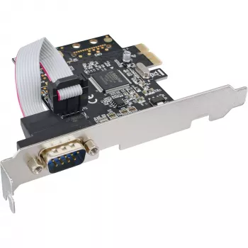 InLine Schnittstellenkarte 1 Port Seriell 9 Pin PCIe, InLine, 76618D