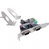 InLine Schnittstellenkarte 2x Seriell 9 Pin PCIe PCI-Express Male