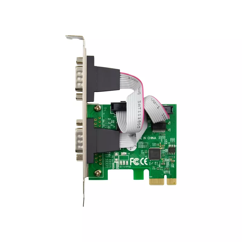 InLine Schnittstellenkarte 2x Seriell 9 Pin PCIe PCI-Express Male