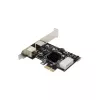 InLine Schnittstellenkarte 2x PS/2 USB-Header PCIe Male 0,48 Gbit/s