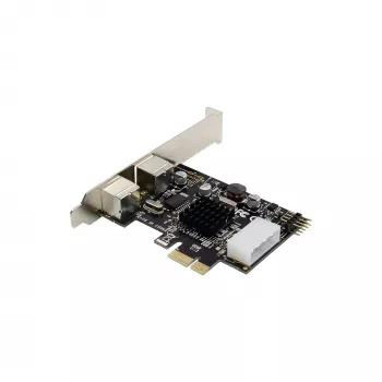 InLine Schnittstellenkarte 2x PS/2 USB-Header PCIe Male 0,48 Gbit/s